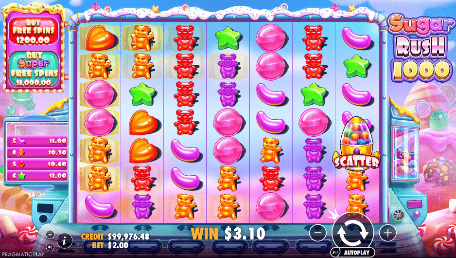 Sugar Rush 1000