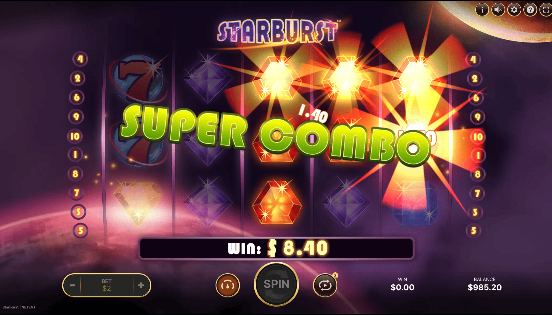 Starburst Slot - Bankroll Management Strategies
